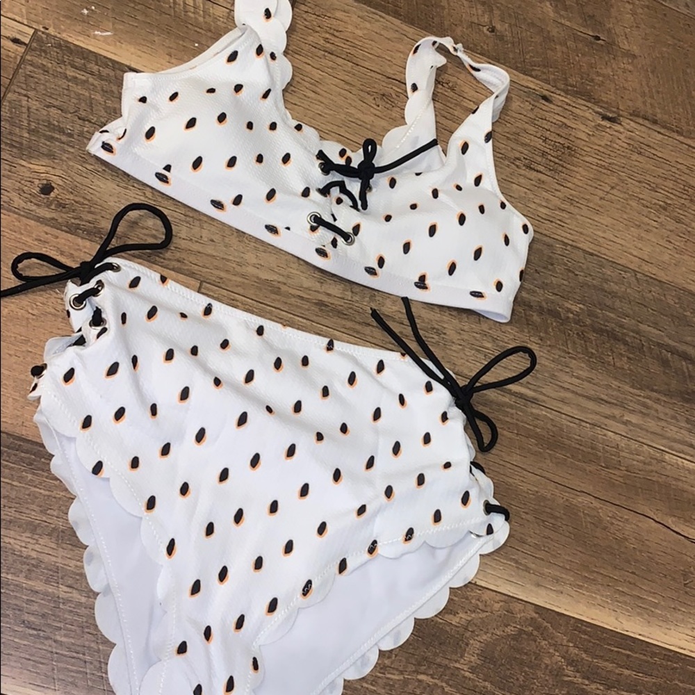 high waisted bikini